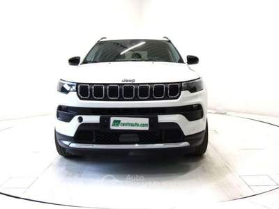 Jeep Compass 1.3 Turbo T4 PHEV AT6 4xe Limited Plug in 190CV Bianco usata Andalo Valtellino