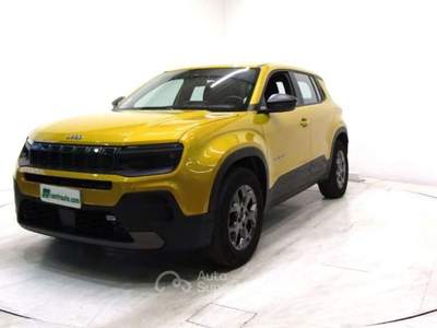 Jeep Avenger 1.2 Turbo Longitude 2WD Manuale usata Andalo Valtellino