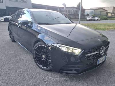 Mercedes-Benz Classe A A 180 d Premium auto Nero usata TREVIGLIO