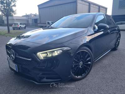 Mercedes-Benz Classe A A 180 d Premium auto Nero usata TREVIGLIO
