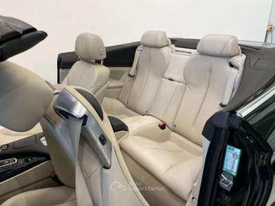 BMW Serie 6 640d 640 d 3.0 D Cabrio Futura Aut. * PELLE * Nero usata Andalo Valtellino
