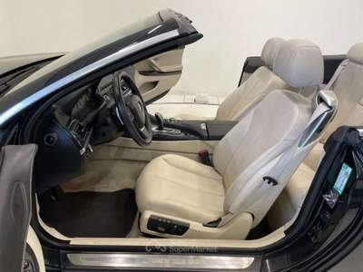BMW Serie 6 640d 640 d 3.0 D Cabrio Futura Aut. * PELLE * Nero usata Andalo Valtellino