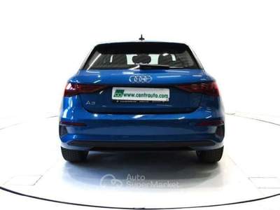 Audi A3 SPB 30 TDI 2.0 TDI S tronic Advanced Blu/Azzurro usata Andalo Valtellino