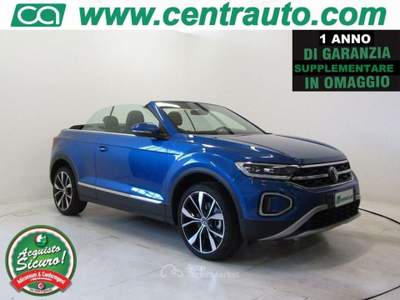Volkswagen T-Roc Cabrio 1.0 TSI Style 3P Manuale  110CV Blu/Azzurro usata Andalo Valtellino