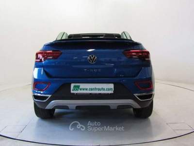 Volkswagen T-Roc Cabrio 1.0 TSI Style 3P Manuale  110CV Blu/Azzurro usata Andalo Valtellino