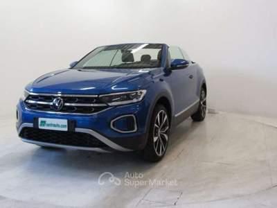 Volkswagen T-Roc Cabrio 1.0 TSI Style 3P Manuale  110CV Blu/Azzurro usata Andalo Valtellino