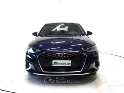 Audi A3 Sedan 30 1.0 TFSI S tronic Business Advanced MHEV Blu/Azzurro usata Andalo Valtellino