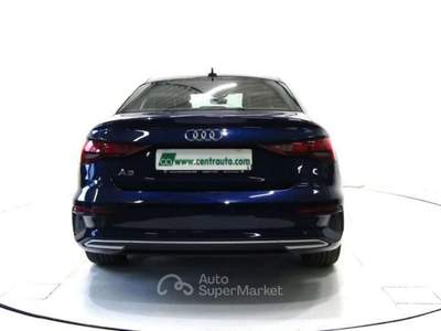 Audi A3 Sedan 30 1.0 TFSI S tronic Business Advanced MHEV Blu/Azzurro usata Andalo Valtellino