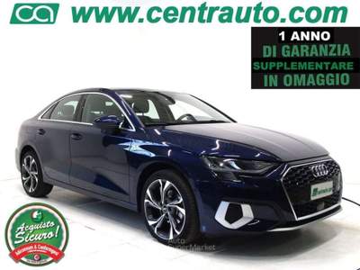 Audi A3 Sedan 30 1.0 TFSI S tronic Business Advanced MHEV Blu/Azzurro usata Andalo Valtellino