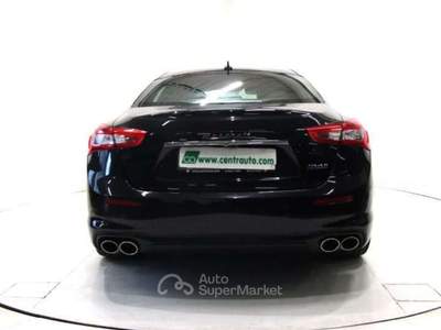 Maserati Ghibli 3.0 V6 Aut. * PELLE * 350CV * Nero usata Andalo Valtellino