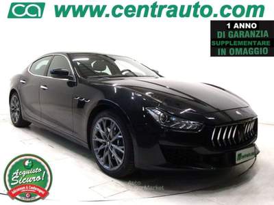 Maserati Ghibli 3.0 V6 Aut. * PELLE * 350CV * Nero usata Andalo Valtellino