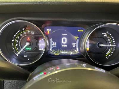 Jeep Wrangler Unlimited 2.0 PHEV ATX 4xe Rubicon Plug in hybrid Argento usata Andalo Valtellino