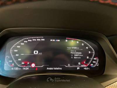 BMW X6 X6 M M Competition 4.4I * TETTO APRI.* 625CV Blu/Azzurro usata Andalo Valtellino
