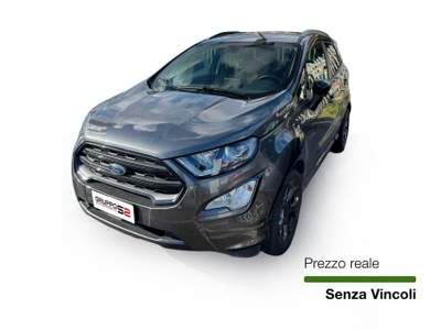 Ford EcoSport 1.0 Ecoboost 125cv S&S ST-Line Auto Privacy glass/Cerchi in lega da 17" bruniti ST-Line/  TOUCH NAV SYNC3 DAB Grigio usata Feltre