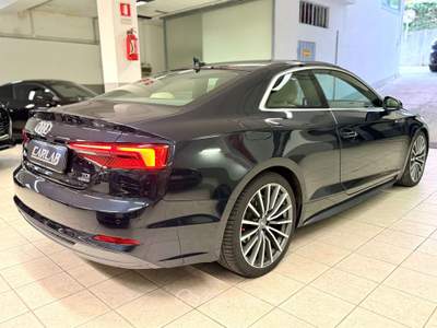 Audi A5 Coupe 40 2.0 tdi Sport 190cv s-tronic S Line EXT Blu/Azzurro usata Grugliasco