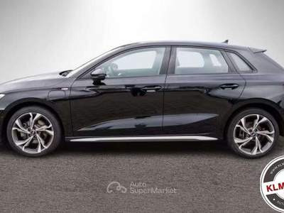 Audi A3 SPB 40 TFSI e S tronic S LINE 204 cv Nero usata Roma