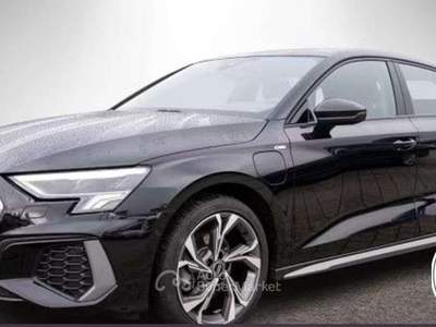 Audi A3 SPB 40 TFSI e S tronic S LINE 204 cv Nero usata Roma
