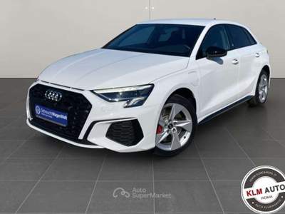Audi A3 SPB 45 TFSI e S tronic S LINE 245 cv Bianco usata Roma