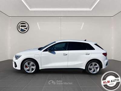 Audi A3 SPB 45 TFSI e S tronic S LINE 245 cv Bianco usata Roma