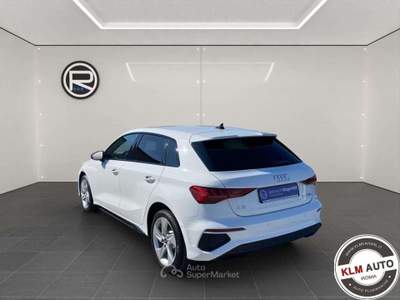 Audi A3 SPB 45 TFSI e S tronic S LINE 245 cv Bianco usata Roma