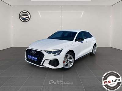 Audi A3 SPB 45 TFSI e S tronic S LINE 245 cv Bianco usata Roma