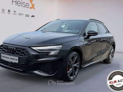Audi A3 SPB 45 TFSI e S tronic S line 245 cv Nero usata Roma