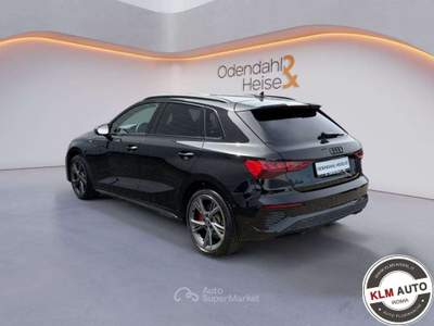 Audi A3 SPB 45 TFSI e S tronic S line 245 cv Nero usata Roma