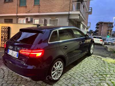 Audi A3 SPB 1.6 TDI S tronic Sport Blu/Azzurro usata Roma
