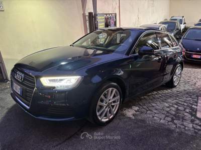 Audi A3 SPB 1.6 TDI S tronic Sport Blu/Azzurro usata Roma