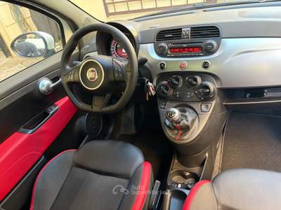Fiat 500 1.3 mltj SPORT Nero usata Roma
