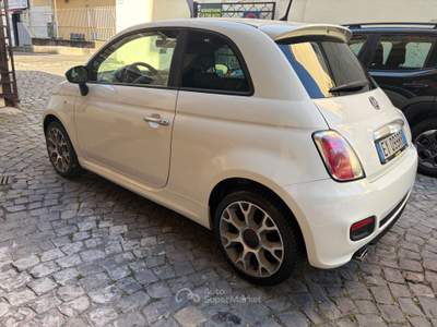 Fiat 500 1.3 mltj SPORT Nero usata Roma