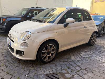Fiat 500 1.3 mltj SPORT Nero usata Roma