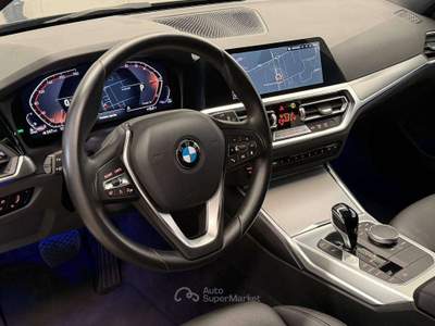 BMW Serie 3 318d 318 d Touring mhev 48V auto *PREZZO REALE* Blu/Azzurro usata Torbole Casaglia