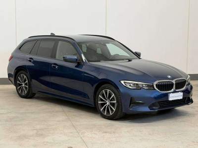 BMW Serie 3 318d 318 d Touring mhev 48V auto *PREZZO REALE* Blu/Azzurro usata Torbole Casaglia