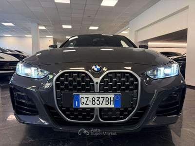 BMW Serie 4 430d 430 d xDrive 48V Msport Pro - PREZZO REALE PRONTA CONSEGNA - GARANZIA UFFICIALE BMW - TAGLIANDI PAGATI Grigio usata Villa Carcina