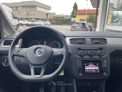 Volkswagen Caddy 1.4 TGI Trendline 7 POSTI UNICO PROPRIETARIO BELLISSIMO Bianco usata Cesano Maderno