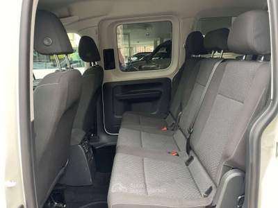 Volkswagen Caddy 1.4 TGI Trendline 7 POSTI UNICO PROPRIETARIO BELLISSIMO Bianco usata Cesano Maderno