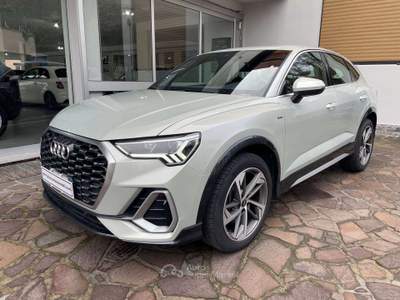 Audi Q3 Sportback 40 2.0 tfsi S line edition quattro s-tronic UNICO PROPRIETARIO BELLISSIMA Argento usata Cesano Maderno