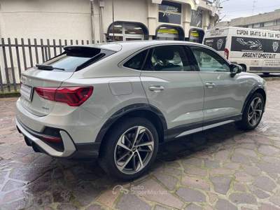Audi Q3 Sportback 40 2.0 tfsi S line edition quattro s-tronic UNICO PROPRIETARIO BELLISSIMA Argento usata Cesano Maderno