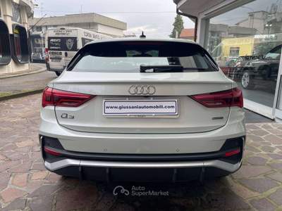 Audi Q3 Sportback 40 2.0 tfsi S line edition quattro s-tronic UNICO PROPRIETARIO BELLISSIMA Argento usata Cesano Maderno