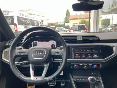 Audi Q3 Sportback 40 2.0 tfsi S line edition quattro s-tronic UNICO PROPRIETARIO BELLISSIMA Argento usata Cesano Maderno