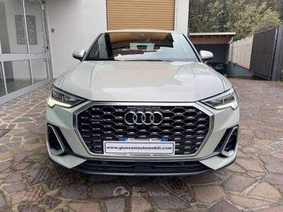 Audi Q3 Sportback 40 2.0 tfsi S line edition quattro s-tronic UNICO PROPRIETARIO BELLISSIMA Argento usata Cesano Maderno