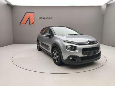 Citroen C3 1.5 BLUEHDI 100CV SHINE Nero usata Voghera
