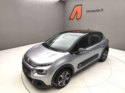 Citroen C3 1.5 BLUEHDI 100CV SHINE Nero usata Voghera