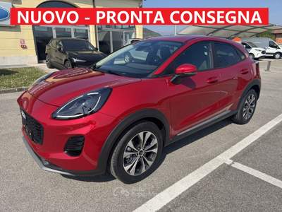 Ford Puma Titanium 1.0 EcoBoost Hybrid 125CV S&S - NUOVA Rosso usata Crocetta del Montello