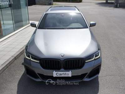 BMW Serie 5 520d 520 d 48V xDrive Touring Msport PRO LISTINO 82.660€ Grigio usata Manzano