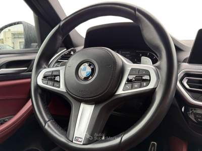 BMW X4 X4 xdrive20d mhev 48v msport auto Nero usata Cuneo