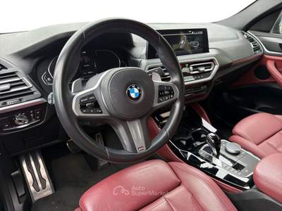 BMW X4 X4 xdrive20d mhev 48v msport auto Nero usata Cuneo