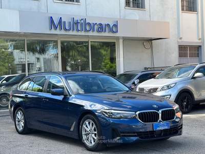 BMW Serie 5 530d 530 530d 48V xDrive Touring Business Blu/Azzurro usata San Lazzaro di Savena