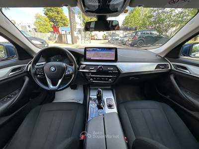 BMW Serie 5 530d 530 530d 48V xDrive Touring Business Blu/Azzurro usata San Lazzaro di Savena